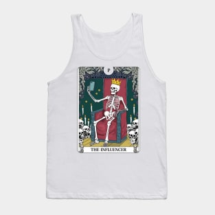 Funny Tarot Card : The Influencer Tank Top